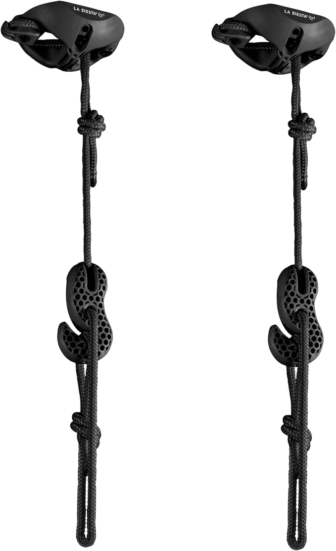 LA Siesta CasaMount Black - Multipurpose Suspension Set for Hammocks