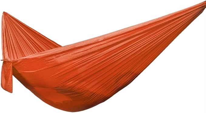 Hammock 245x90 Cm Portable Hammock for Camp Lightweight for Outdoor Camping Hiking Backpacking Travel Beach Hamock Outside(A)