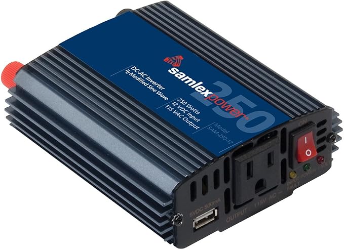 Samlex Amer Sam25012 Sam-250-12 250W Modified Sine Wave I