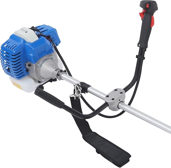 2-Stroke Weed Wacker, 10000RPM Gas Powered Weed Wacker Multi Yard Care Tools Hedge Trimmer Brush Cutter Blade with Trimmer Heads for Yards Gardens Lawns (10000RPM)