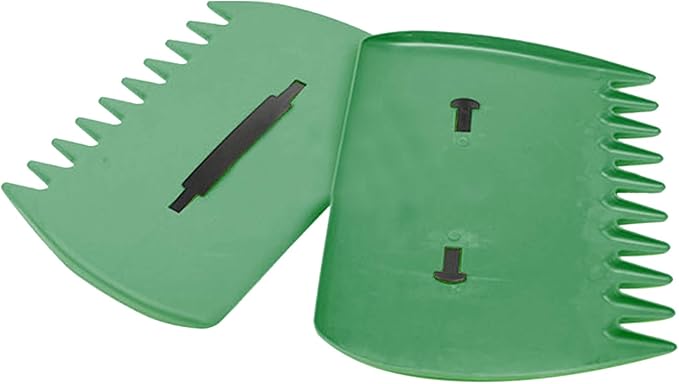 Leaf Scoops Hand Rakes, Large Leaf Grabber with Leaf Claws Durable Ergonomic Leaf Scoops Garden Tool for Easy Picking up Leaves, Grass Clippings and Lawn Debris(Dark Green)