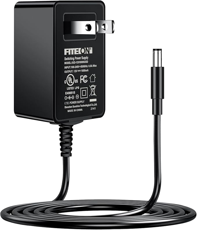 12V AC/DC Adapter Replacement for Briggs and Stratton B&S BS B4177GS 705927 0G5744 Generac Generator 0G9449 Battery Charger 030426-0 Jump Starter MW48-1200750 Westinghouse WGen7500 WGen7500DF