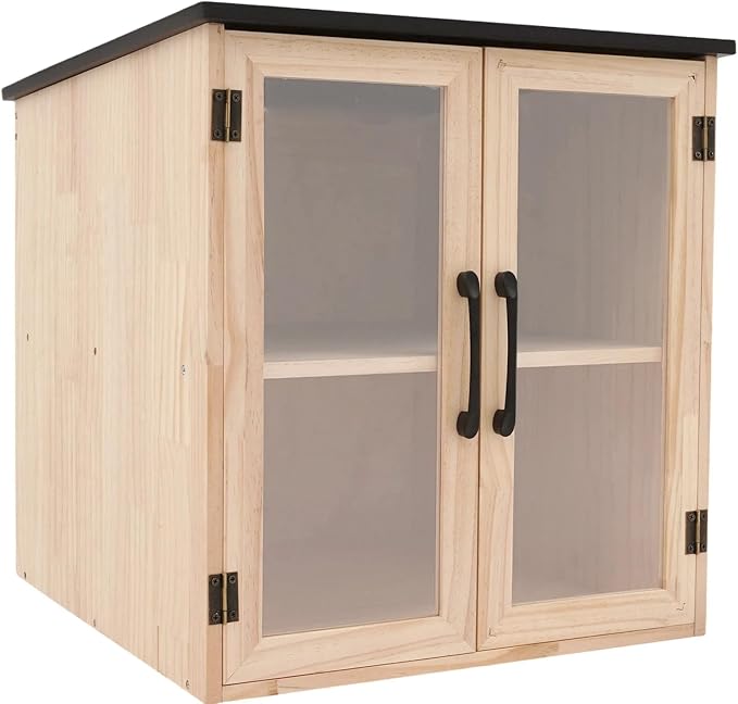 Solid Wood Blessing Box for Community Sharing, Schools (18.5"×18.5"×18.5")