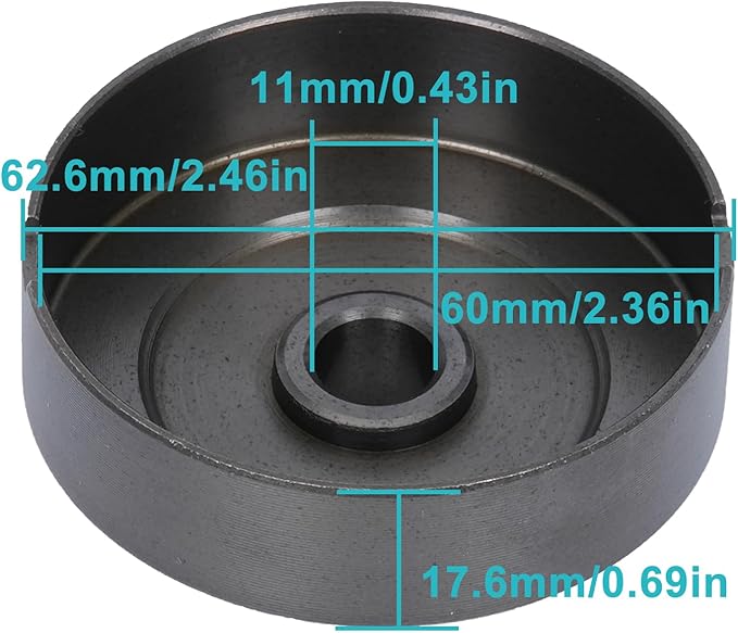 Sprocket Clutch Drum for Echo CS-310 CS-352 CS-353ES Chainsaw Parts for Shindaiwa 305S 340S Replace A556000543 A556000541 3/8" 6T with Bearing