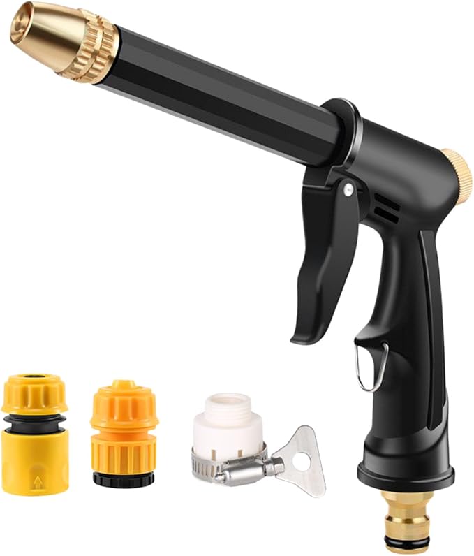 High Pressure Sprayer for Car Wash & Patio Cleaning, Easy Outdoor Watering Tool for Homeowners (AA)