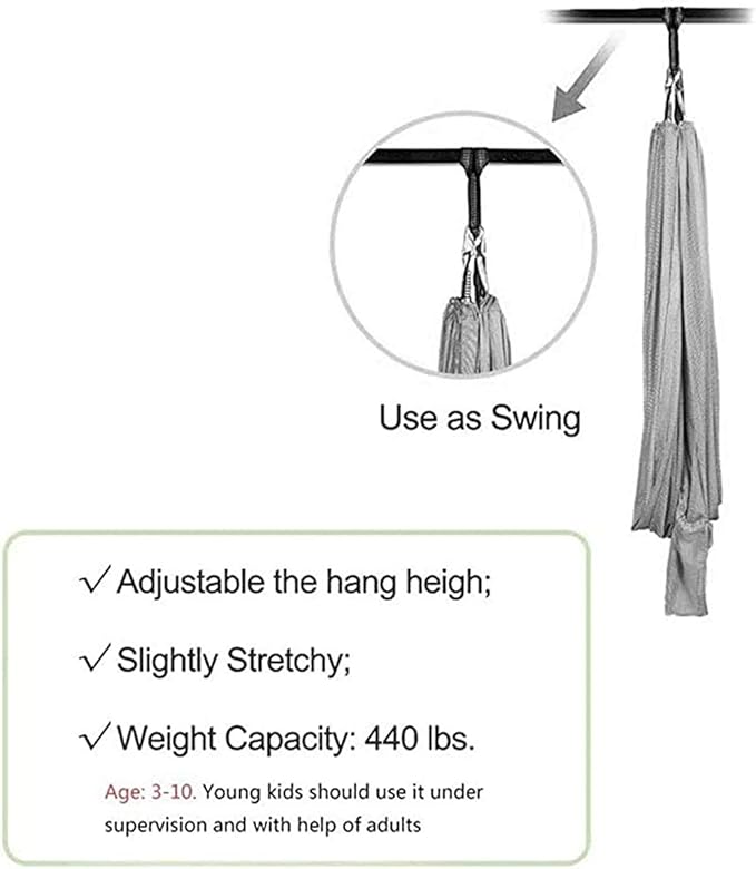Indoor Therapy Snuggle Swing Hammocks Cuddle Hammock for Kids Child and Teens More Special Needs for Autism, ADHD, Aspergers and Sensory Integration Outdoor (Color : Red, Size : 100 x 280 cm)