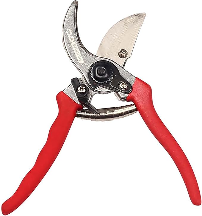 D&D Garden: Bypass 2-Piece Combo Set - 8" Pruner & 15" Lopper - Gardening Cutting & Trimming Tools, Comfort Grips, Heat Treated Blades, Yard Work