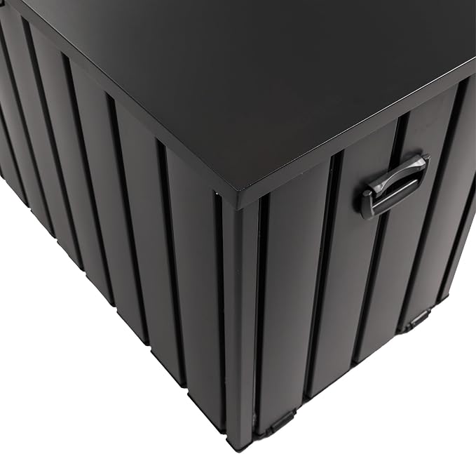 RTS Home Accents ParcelWirx Max Package Delivery Box with Hinged Lid, Graphite Color