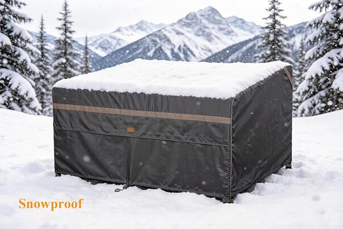 Heavy Duty Waterproof Outdoor Patio Loveseat Sofa Cover UV Resistant Patio Furniture Covers 3 Seater 85" W X 37" D X 33" H Dark Grey