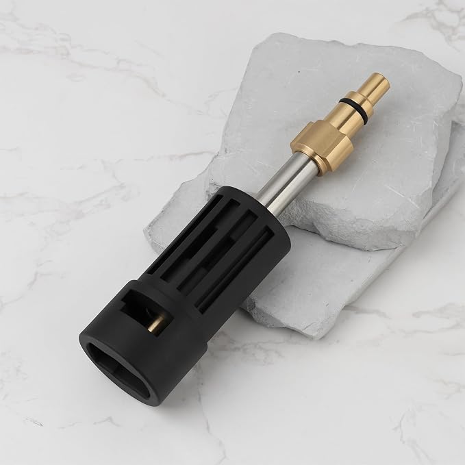 Pressure Washer Adaptor Connector Compatible with Halford PW10 PW20 PW50 Connects K Series