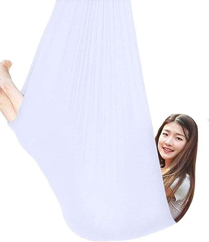 Indoor Elastic Therapy Swing Kids Cuddle Hammock for Child/Adult Autism ADHD Aspergers and Sensory Integration with Special Needs Ideal (Size : 100 x 280 cm)