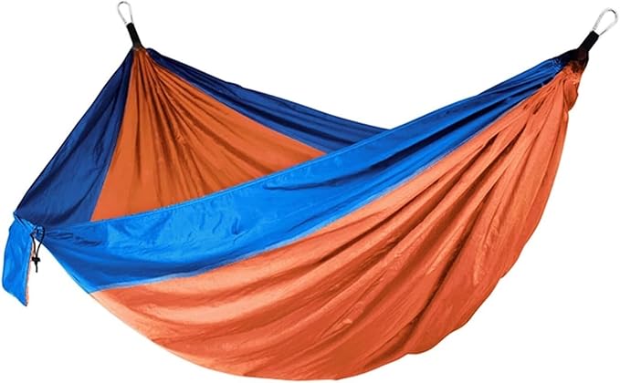 Hangmat Camping Parachute Hammock for Outdoor Hiking Travel Backpacking 210D Nylon Taffeta Hammock Swing Buiten Hammock(G,300x200 cm)