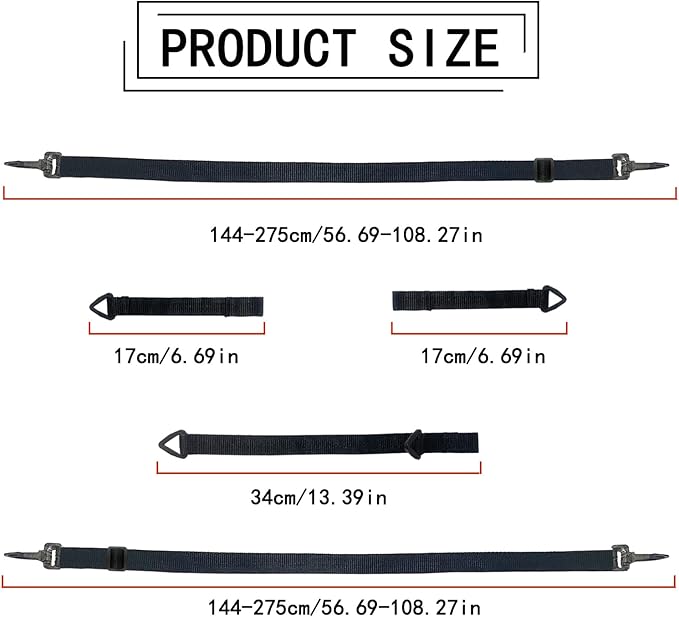 Umbrella Wind Stabilizer Straps,Fixed Strap for Large Outdoor Umbrella,Adjustable and Reusable Cantilever Parasol Wind Straps