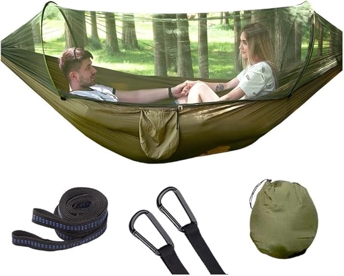 Hammock Tent Hanging Camping Hammock with Net Lightweight Outdoor Swing Sleeping Hammock
