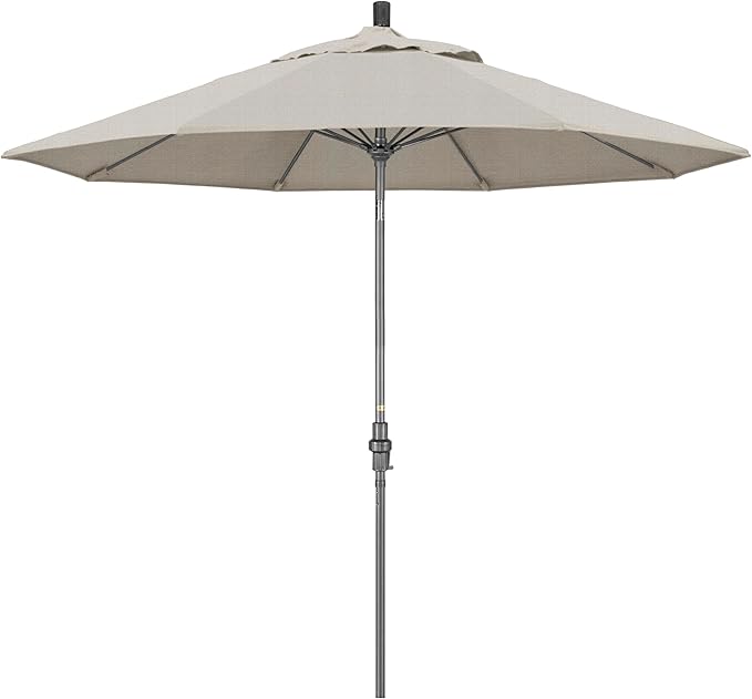 California Umbrella Crank Lift, Collar Tilt, Aluminum Pole