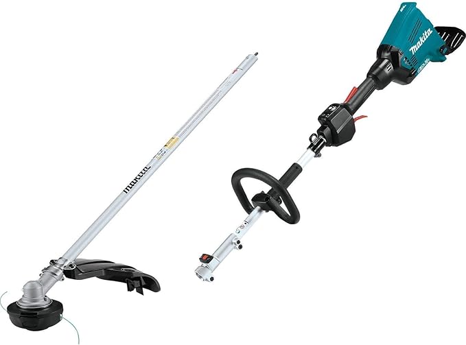 Makita XUX01ZM5 18V X2 (36V) LXT Lithium-Ion Brushless Cordless Couple Shaft Power Head with String Trimmer Attachment, Tool Only (Renewed)
