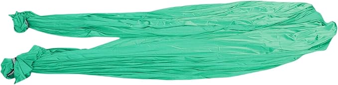 Keenso Aerial Hammock Set, Soft Elastic Polyester Swing for Fitness and Meditation, 400x280cm for Home or Studio Use