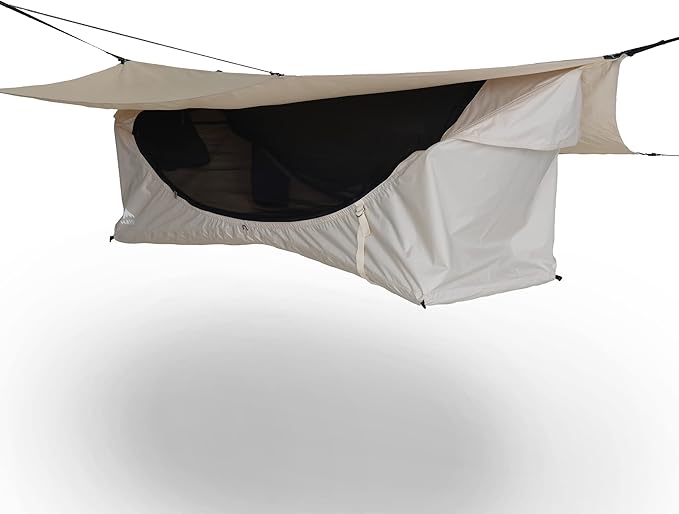 Haven Tents Lay Flat Hammock Tent - Waterproof Camping Hammock with Mosquito Net, Insulated Pad and Rainfly - Haven Tent, Haven XL, Haven Safari