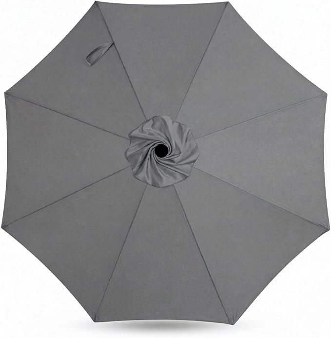 Sfmora OLEFIN 5-Year Non Fading 9ft 8Ribs Patio Umbrella Replacement Canopy, Outdoor Umbrella Canopy, Umbrella Top ONLY (Color)