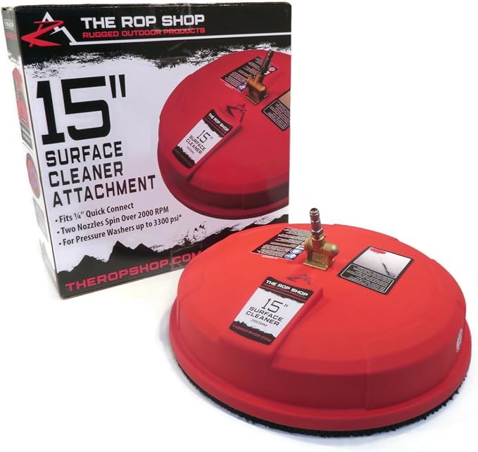 The ROP Shop | 15" Surface Cleaner Attachment for Homelite Power Pressure Water Washer 3300 PSI