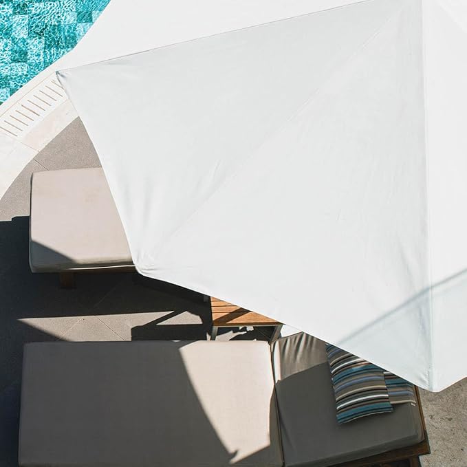 ontheway 11FT Patio Umbrella Enhanced Replacement Canopy Market Table 8 Ribs Umbrella Canopy