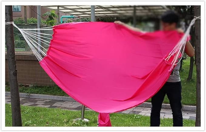 Camping Hammock Bed Outdoor Leisure Hammock Ultralight Breathable Garden Courtyard Hammock Portable Travel Hanging Chair Swing Chair Hammock Swing (Color : F)