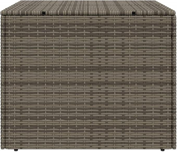 Outdoor Storage Box with Waterproof Bag, 76. 9 Gallon Gray PE Rattan Garden Storage Bench for Patio Cushions, Pillows, Blankets, Weather-Resistant & Durable Steel Frame, Easy (31. 5x29. 5x23. 2 in)