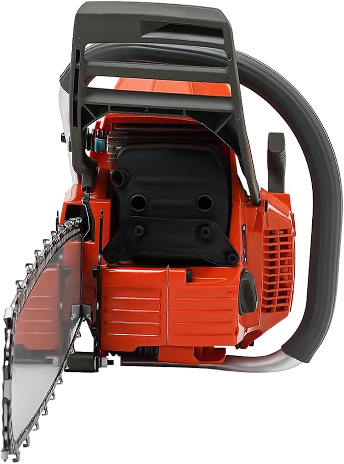Gas Chainsaw, 71CC 3.9kw Handheld Cordless Petrol Chain Saw with 18.6OZ Fuel Tank, 28" Gas Powered Chainsaw for Garden Pruning, Tree and Wood Cutting, Thickened Blade Design, 10000rpm high speed