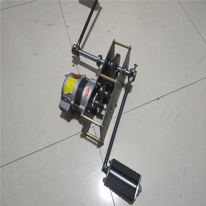 14V 28V Pure Copper Coil Generator 2000W 220v 800W Hand Generator Gearbox AC Permanent Magnet Brushless High Power Pedal Generator (Color : 800W 220V)