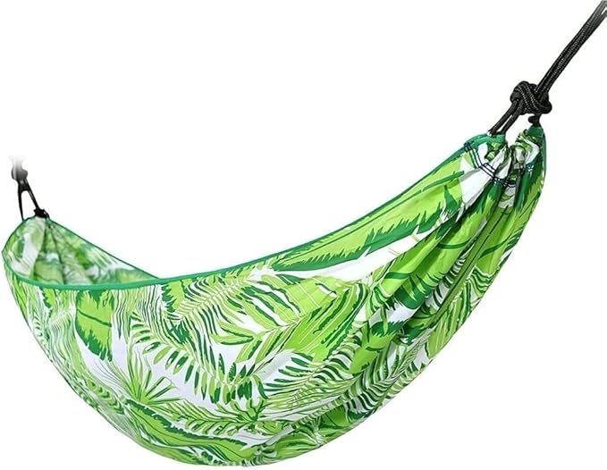 Camping Hammock Bed Recreation Hammock Ultralight Portable Anti-Rollover Hammocks for Outdoor Sleeping Camping Beach Hammock Swing (Color : C)