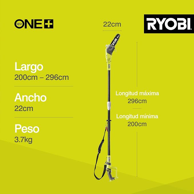 Ryobi One+ Pole Pruner-zero Tool,