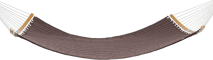 Classic Accessories Ravenna 81 x 55 Inch Quilted Double Hammock, Dark Taupe