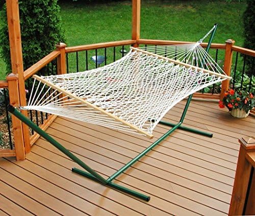 Two Point Individual Rope Hammock and Stand Combo