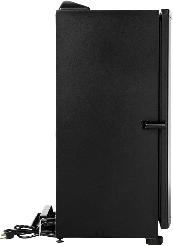 Masterbuilt® 30-inch Digital Electric Vertical BBQ Smoker with Side Wood Chip Loader, Chrome Racks and 710 Cooking Square Inches in Black, Model MB20071117