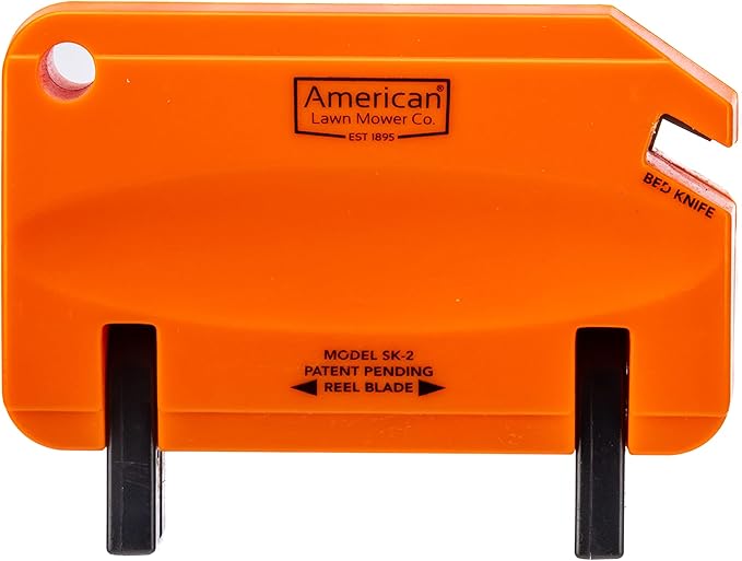 Great States 14" Push Reel Lawn Mower Bundle with Sharpener