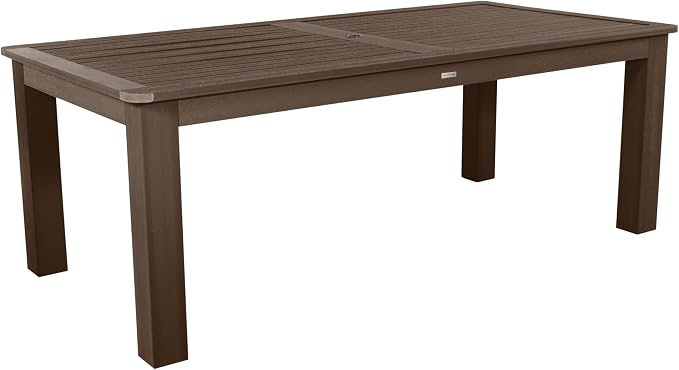 Highwood Rectangular Dining Table, Height, Weathered Acorn