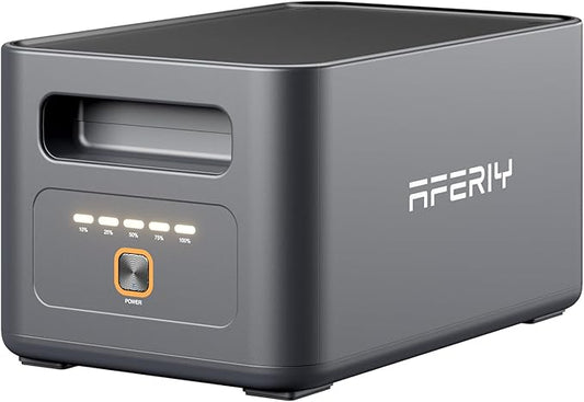 AFERIY Expansion Battery 1024Wh for Nomad1800 Pro ONLY, LiFePO4 Add-On Battery Pack (Not a Power Station), Supports Up to 4 Expansion Batteries, for Home Backup, RV, Camping