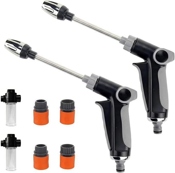 Hose Hawk Pro, Hose Hawk Pro Pressure Washer, Three Spray Modes, Universal and Easy to Install, Effortless Dirt & Stain Removal (2PC)