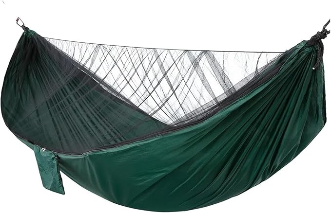 Person Camping Hammock with Mosquito Net, Ultralight Equipment, Swing ，Compatible for Adults Outdoor Garden Furniture