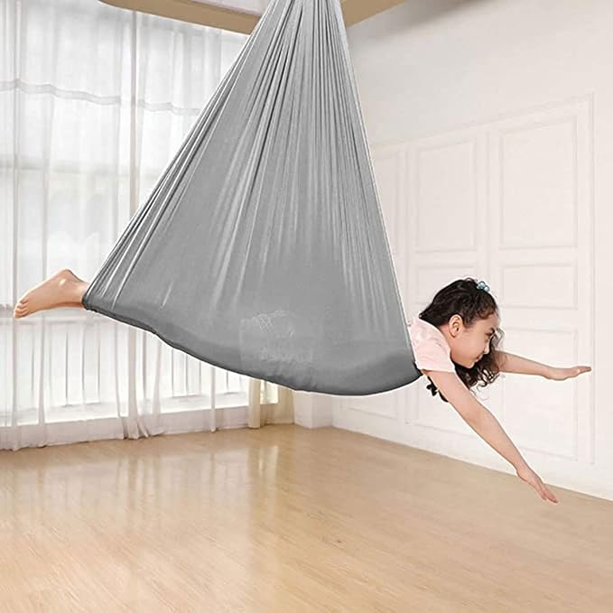 Sensory Swing for Adults Therapy Swing for Kids Indoor Soothing Calming Snuggle Hammock Durable Soft Fabric Swing Suited for Children with SPD Autism and Asperger