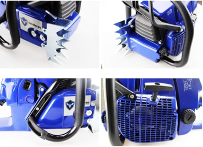 Farmertec Holzfforma Blue Thunder G660 Gasoline Chain Saw Chainsaw 92CC with 3/8" .063" 25 Inch Guide Bar and 25 Inch 3/8" .063" 84DL Saw Chain