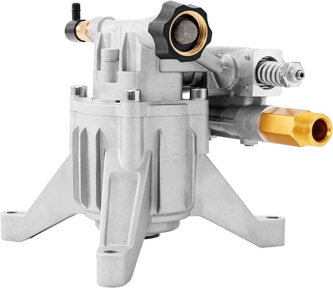 VEVOR Pressure Washer Pump, 7/8" Shaft Vertical, 2600 PSI, 2.5 GPM, Replacement Power Washer Pumps Kit, Parts Washer Pump, Compatible with Honda, Simpson, RYOBI, Briggs & Stratton, Subaru, Craftsman