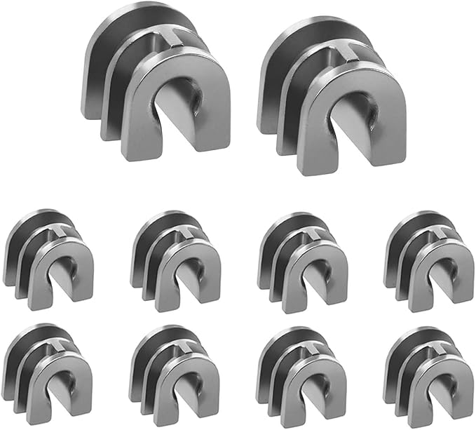 10-Pack Zinc Alloy-Replacement Trimmer Head Eyelet Sleeves for Stihl Models FS90R FS44 FS55 FS80 FS88 FS90 FS106 FS108 FS130 F FS85 FS86 FS91 FS110,Trimmer Head Parts for Autocut 25-2 Eyelets