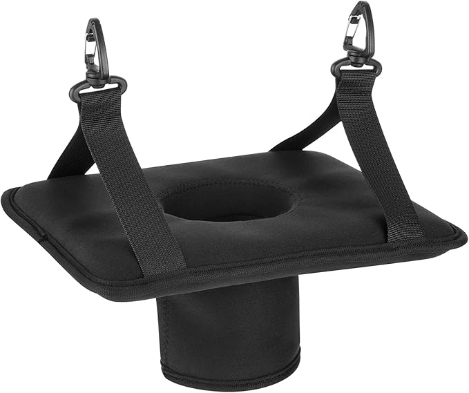 Xxerciz Neoprene Hanging Drink Holder for Rope Hammocks Hammock Chairs Lounge Chairs Outdoor Rope Hammock Accessory Foam Cup Holder