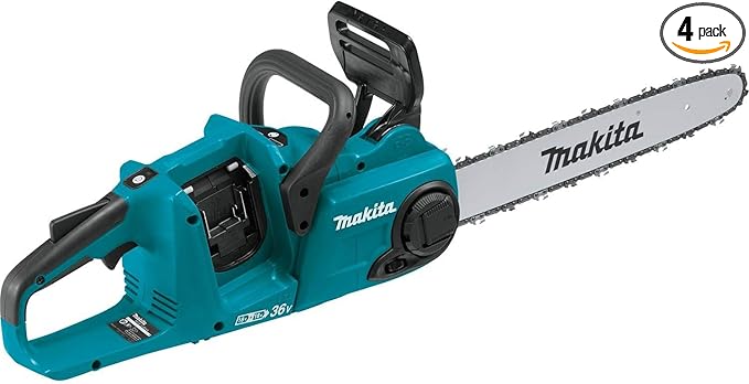 Makita XCU04Z 18V X2 (36V) LXT Lithium-Ion Brushless Cordless 16" Chain Saw, Tool Only (Renewed)