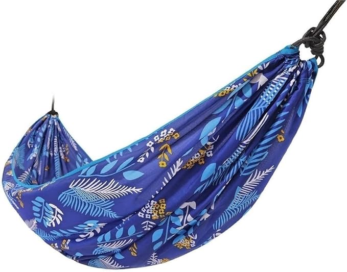 Camping Hammock Bed Recreation Hammock Ultralight Portable Anti-Rollover Hammocks for Outdoor Sleeping Camping Beach Hammock Swing (Color : A)