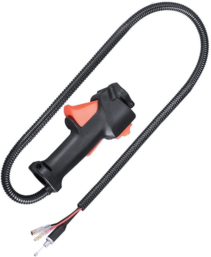 135cm Length Strimmer Trimmer Brush Cutter Handle Switch Throttle Trigger Cable 26mm Tube (Normal)