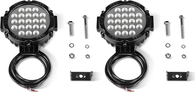 (1 Pack / 2 Pcs) Pressure Washer LED Lights with Line for Mechmaxx HPW40HT,HPW40HBT,HPW40DT,HPW40DBT,HPW40KT, HPW40KBT Hot Water Pressure Washer
