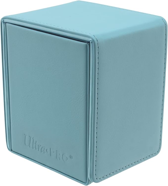 Ultra Pro ULP15925 Vivid Alcove Flip Deck Box, Light Blue