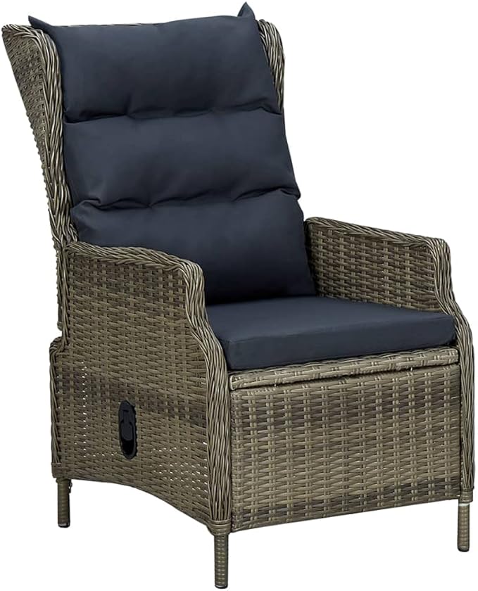 7 Piece Patio Dining Set, Patio Conversation Set Porch Furniture Set Front Porch Furniture Outdoor Sofa Sets for Garden Exhibition Negotiation Area Piazza Brown